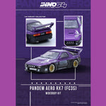 PREORDER INNO64 1/64 MAZDA RX7 (FC3S) "PANDEM ROCKET BUNNY" Purple IN64-RX7FCP-PB (Approx. Release Date : AUG 2025 subject to the manufacturer's final decision)