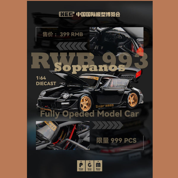 PGM 1/64 RWB 993 Sopranos HEC 2025 Exclusive Model