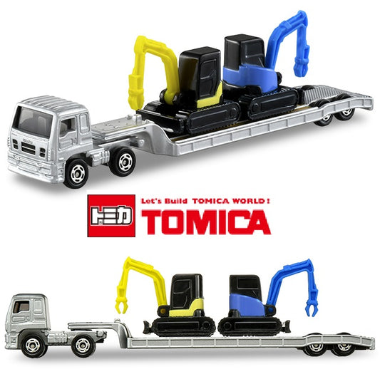 Tomica 142 Isuzu Giga Heavy Equipment Carrier