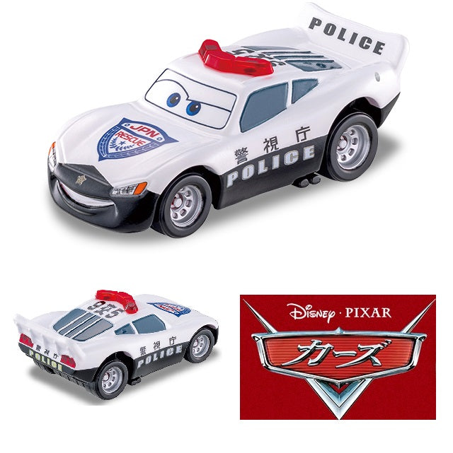 Cars Tomica C-36 Lightning McQueen (police car type)