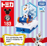 PREORDER Dream Tomica 183 Disney Tomica Parade Olaf (Approx. Release Date : JULY 2024 subject to manufacturer's final decision)