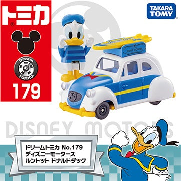 Dream Tomica 179 Disney Motors Surf Donald Duck