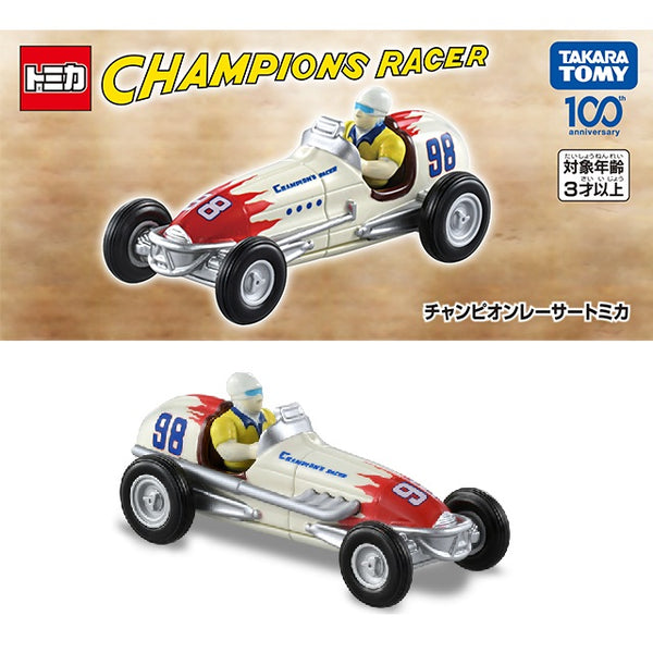 PREORDER Takara Tomy 100th Anniversary Champion Racer Tomica RED (Approx. Release Date : JULY 2024 subject to manufacturer's final decision)