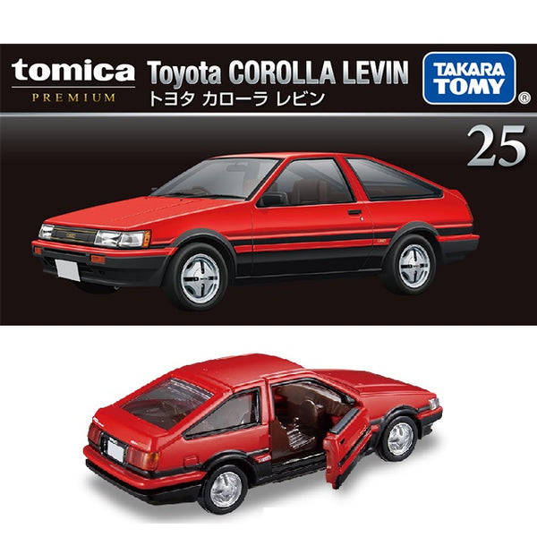 Tomica Premium 25 Toyota Corolla Levin Tokyo Station