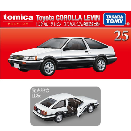 Tomica Premium 25 Toyota Corolla Levin (Commemorative Specification)