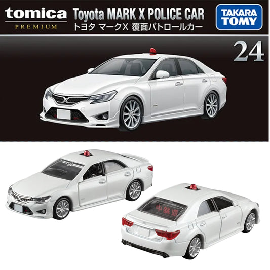 Tomica Premium 24 Toyota Mark X Police Car 4904810092872