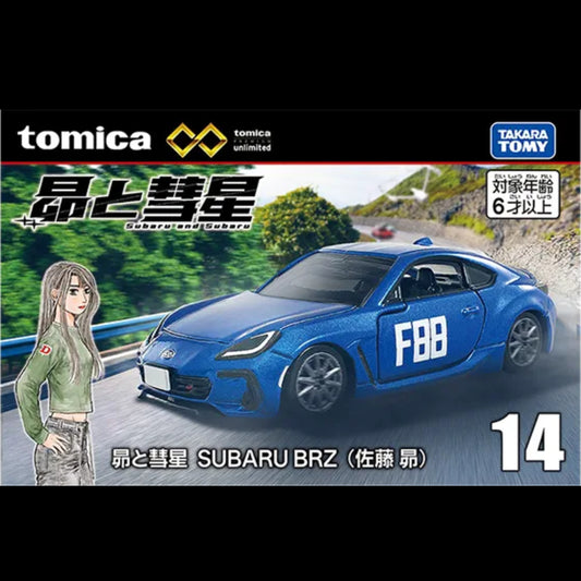 Tomica Premium Unlimited 14 Subaru and Comet SUBARU BRZ (Sato Subaru) 4904810079828