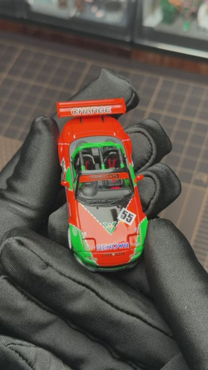 PREORDER LIOMIO 1/64 MAZDA Roadster Touring Car LI64-Roadster-001 (Approx. Release Date: Q1 2026 and subject to the manufacturer's final decision)