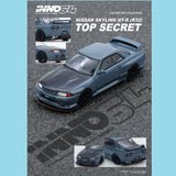 INNO64 1/64 TOP SECRET R32 GT-R Stealth Grey IN64-R32TS-STGR