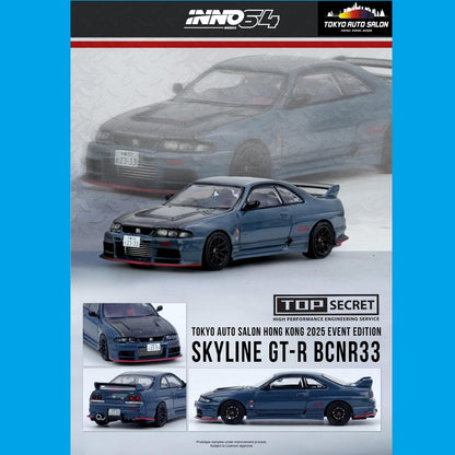 INNO64 1/64 GT-R R33 and R35 set of 2 TASHK 2025