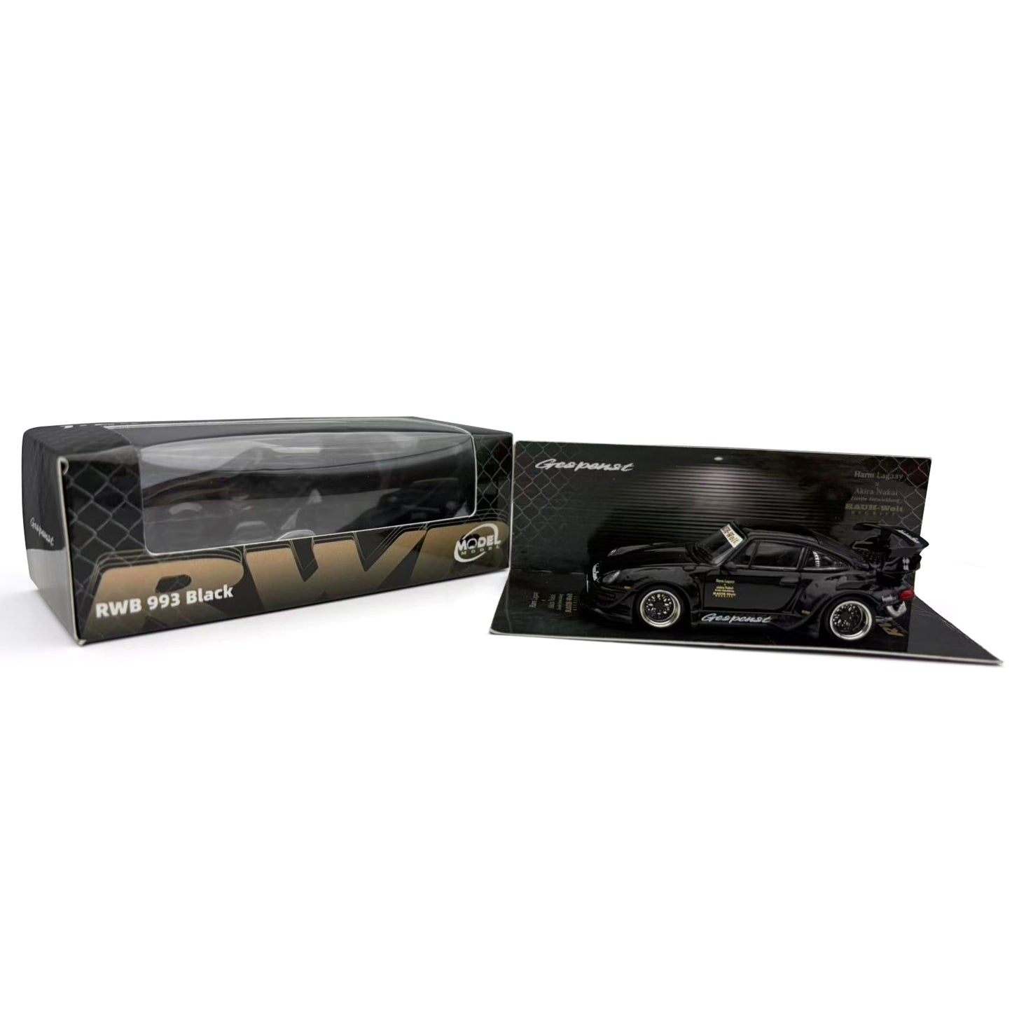 PREORDER MODELMODEL 1/64 RWB 993 Black MM64-RWB993-004 (Approx. Release Date: Q1 2026 and subject to the manufacturer's final decision)