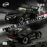 PREORDER MODELMODEL 1/64 RWB 993 Black MM64-RWB993-004 (Approx. Release Date: Q1 2026 and subject to the manufacturer's final decision)