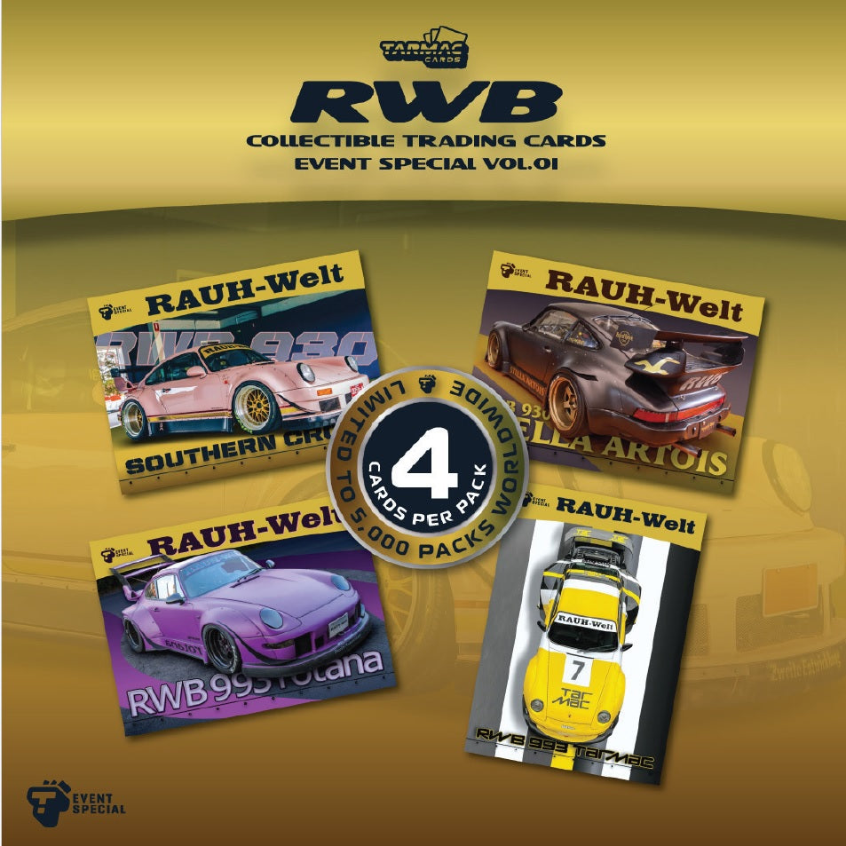 TARMAC WORKS Tarmac Cards RWB Event Special Vol.01 (Single Pack)