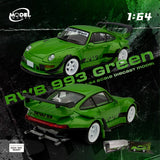 PREORDER MODELMODEL 1/64 RWB 993 Green MM64-RWB993-008 (Approx. Release Date: Q1 2026 and subject to the manufacturer's final decision)