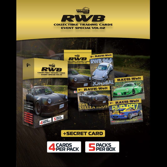 TARMAC WORKS Tarmac Cards RWB Event Special Vol .02 TC-RWBE-02 (Box)