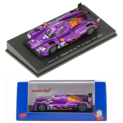 SPARK 1/64 Oreca 07 - Gibson No.14 AO by TF Le Mans 24H 2024 PJ Hyett - L. Delétraz - A. Quinn Y399