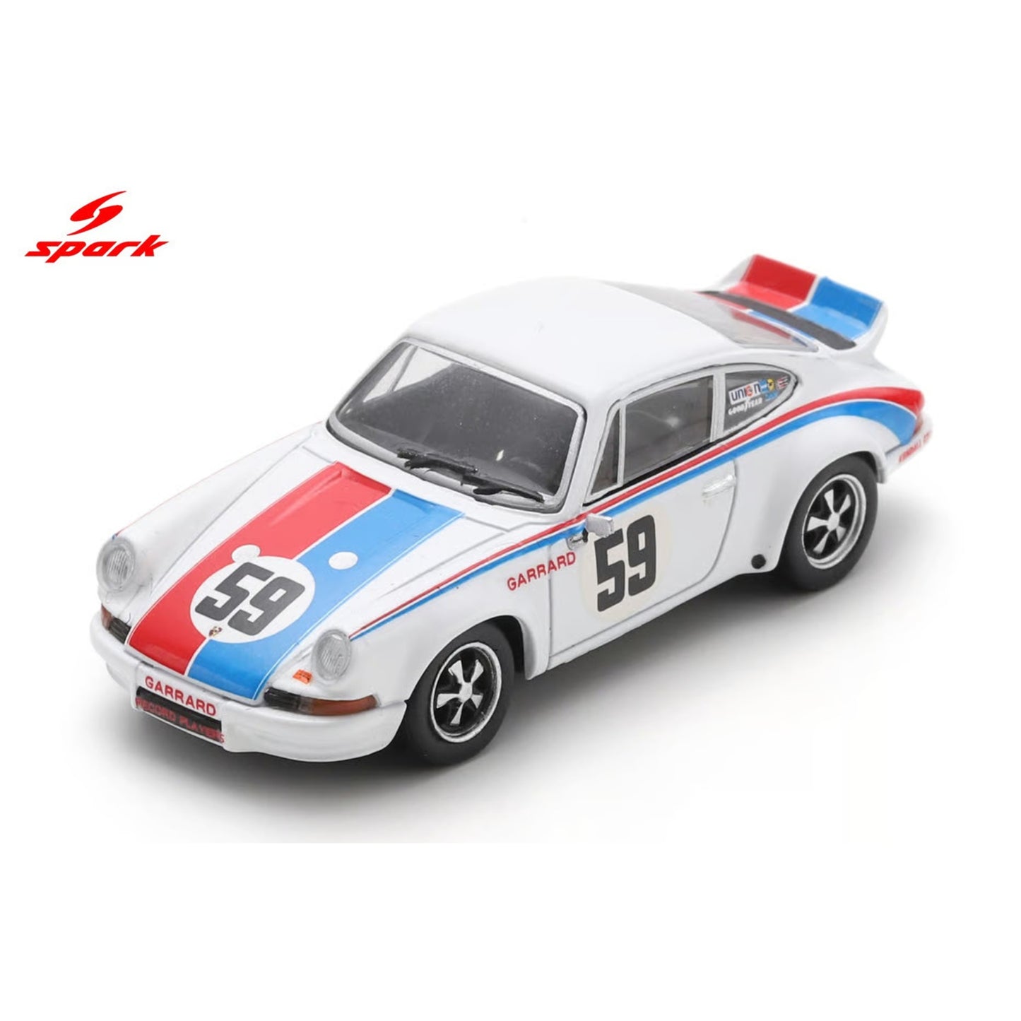 PREORDER  SPARK 1/64 Porsche 911 Carrera RSR No.59 Winner 24H Daytona 1973 P. Gregg - H. Haywood 64S023  (Approx. Release Date : Q1 2027 subject to the manufacturer's final decision)