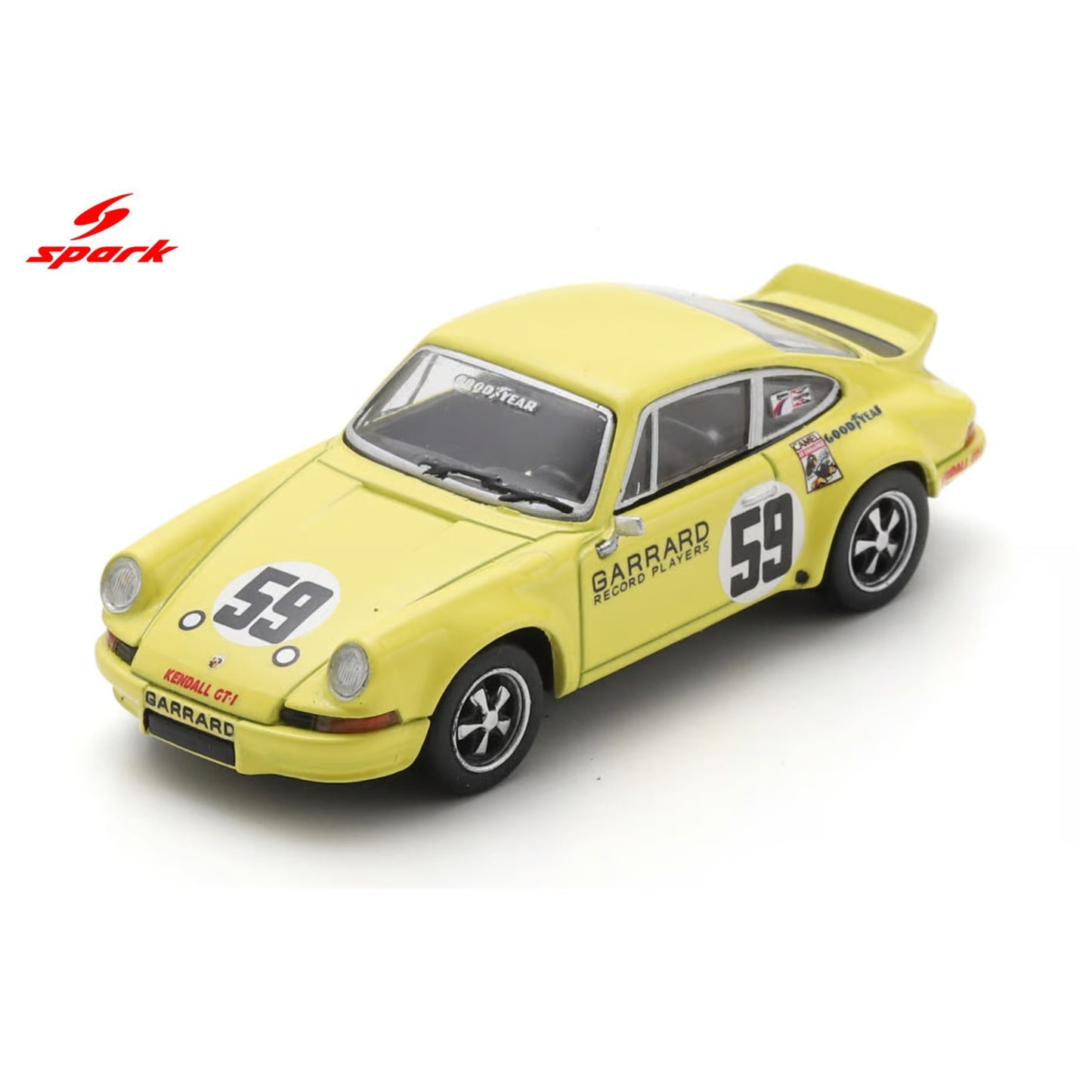 PREORDER SPARK 1/64 Porsche Carrera RSR No.59 Winner Sebring 12H 1973 P. Gregg - H. Haywood - D. Helmick 64SE73   (Approx. Release Date : Q1 2027 subject to the manufacturer's final decision)