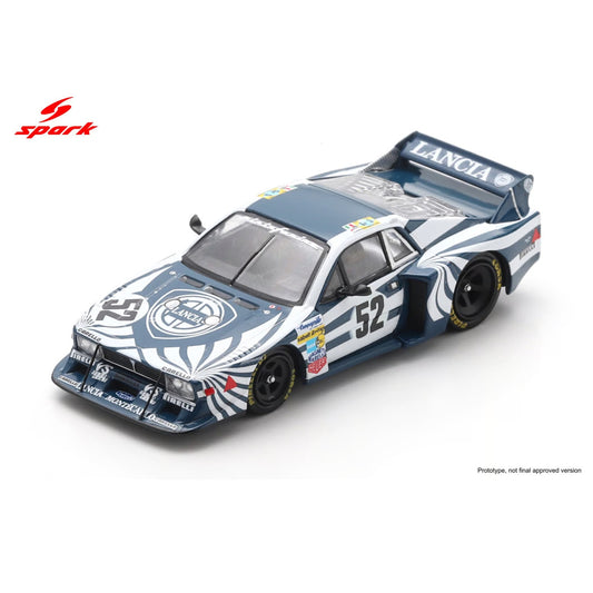 PREORDER SPARK 1/64 Lancia Beta Montecarlo Turbo No.52 Le Mans 24H 1980 G. Brancatelli - P.Ghinzani - M. Alen  64S156  (Approx. Release Date : Q1 2027 subject to the manufacturer's final decision)