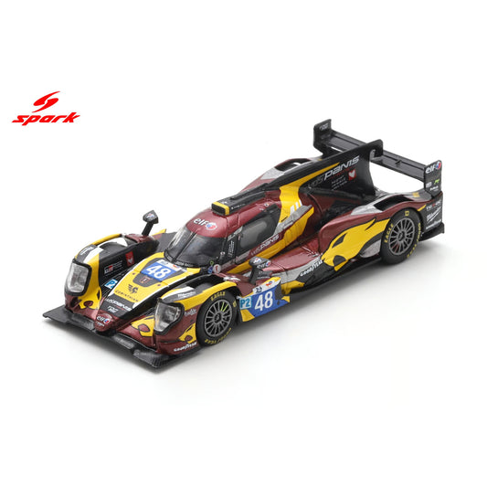 SPARKY Oreca 07 - Gibson No.48 VDS PANIS RACING 2nd LMP2 class Le Mans 24H 2025 O. Gray - E. Masson - F. Perera 64S069
