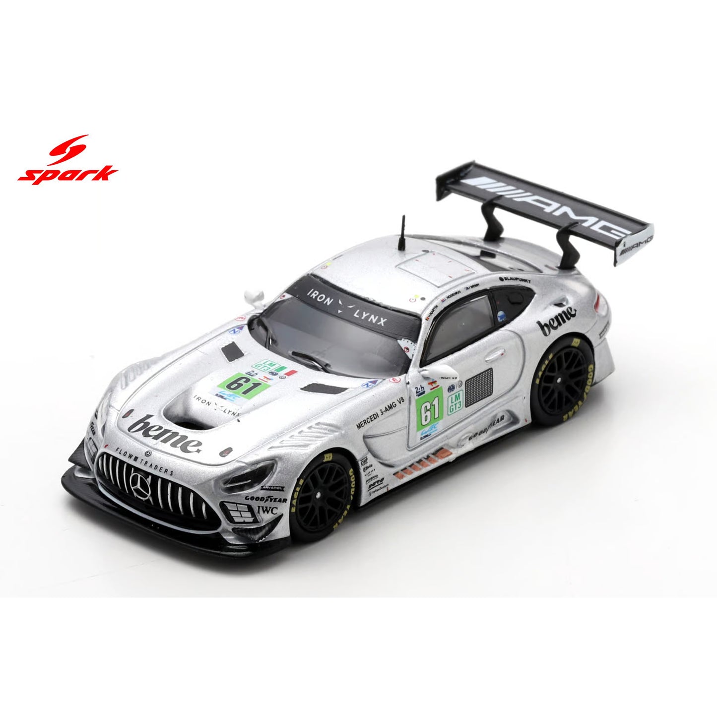 SPARKY Mercedes-AMG LMGT3 No.61 IRON LYNX Le Mans 24H 2025 M. Berry -  L. Hodenius - M. Martin 64S074