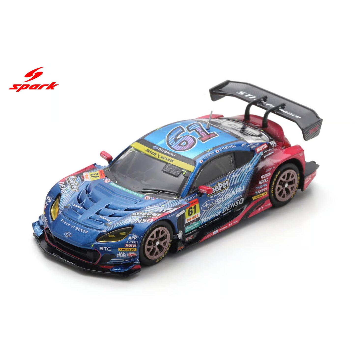 SPARKY SUBARU BRZ R&D SPORT R&D SPORT No.61 GT300 SUPER GT 2025 T. Iguchi - H. Yamauchi 64SGT25061