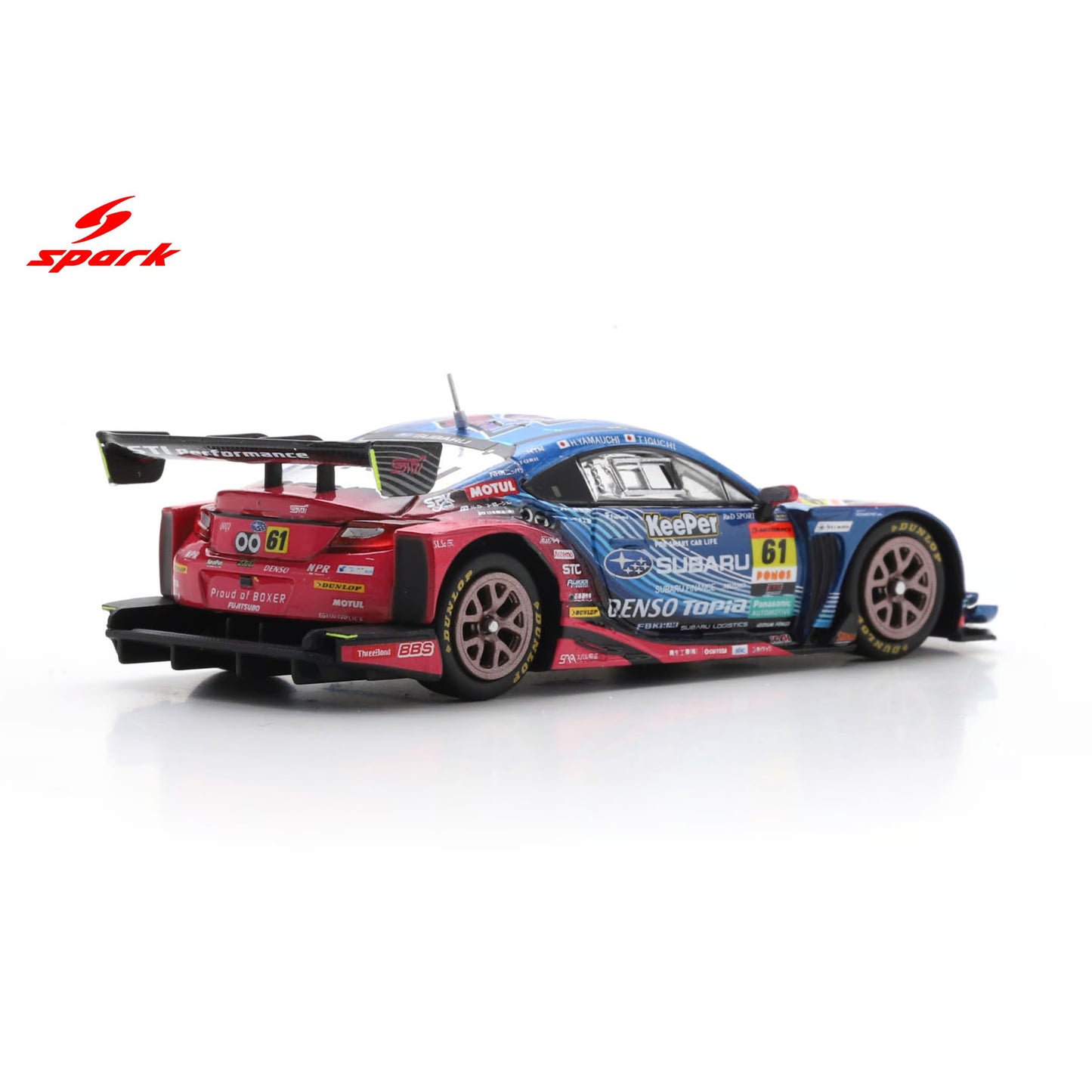 SPARKY SUBARU BRZ R&D SPORT R&D SPORT No.61 GT300 SUPER GT 2025 T. Iguchi - H. Yamauchi 64SGT25061