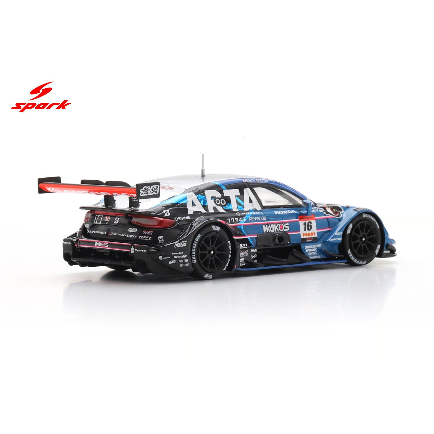 SPARKY ARTA MUGEN CIVIC TYPE R-GT No.16 ARTA GT500 SUPER GT 2025 H. Otsu - R. Sato  64SGT25016
