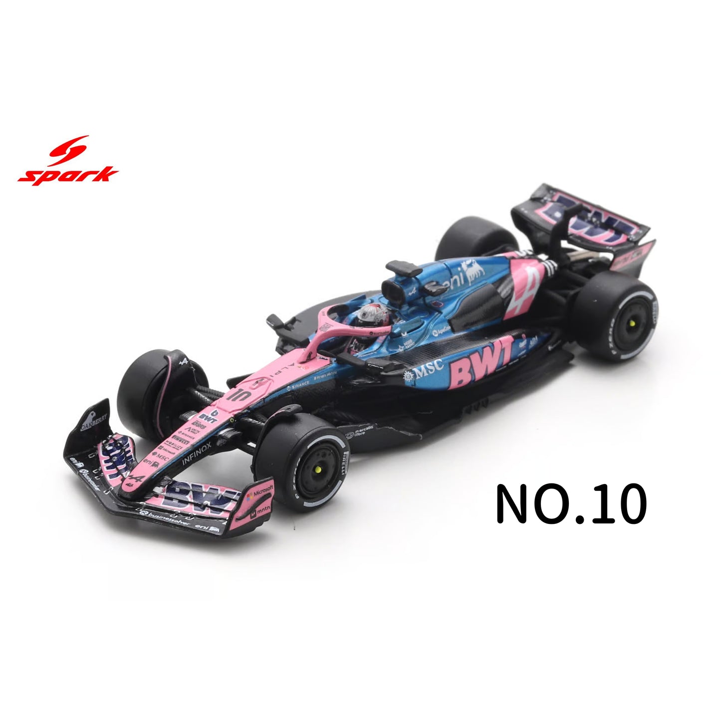 SPARKY 1/64 Alpine A525#10 BWT Alpine Formula One Team Japanese GP 2025 Y432