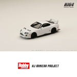 PREORDER HOBBY JAPAN 1/64 Toyota SUPRA (JZA80) JDM CUSTOMIZED VERSION White HJ644042W (Approx. Release Date : Q2 2024 subjects to the manufacturer's final decision)