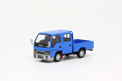 Model 1 1/64 Isuzu ELF NHR Custom Version Blue LHD T66641