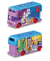 Dream TOMICA SP Tom and Jerry Wrapping Bus (Purple)