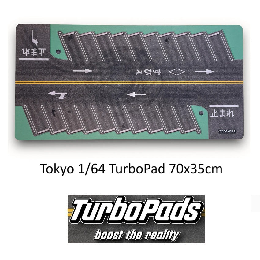 TurboPads 1/64 Tokyo Desktop Pad 70cm x 35cm