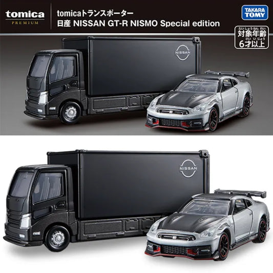 PREORDER TOMICA Premium Tomica Transporter Nissan NISSAN GT-R NISMO Special Edition 4904810072348 (Approx. Release Date : JUN 2026 subject to manufacturer's final decision)
