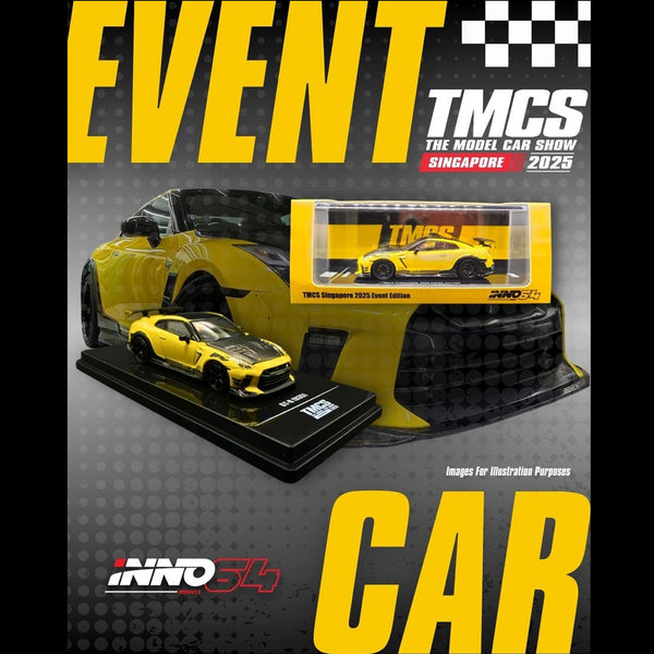 INNO64 1/64 GT-R (R35) TMCS SINGAPORE 2025 IN64-R35TS-TMCSS25