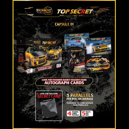 TARMAC WORKS Tarmac Cards Top Secret Capsule 01 (BOX) TC-TSE-01