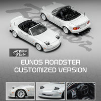 PREORDER Micro Turbo 1/64 Custom MX5 Rocket Bunny - Metallic White MT6403C4 (Approx. Release Date : Q3 2025 subject to manufacturer's final decision)
