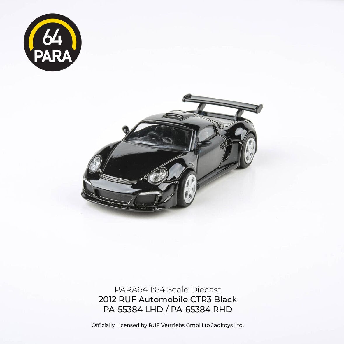 PARA64 1/64 2012 RUF CTR3 – Clubsport Black LHD PA-55384