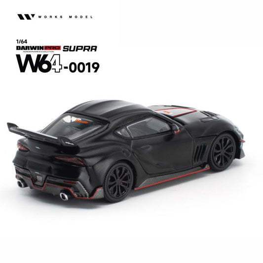 PREORDER WORKS 1/64 DARWIN PRO SUPRA DARK W640019 (Approx. Release Date: Q2 2027 and subject to the manufacturer's final decision)
