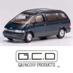 GCD 1/64 Toyota Previa Blue/Grey KS-06-110