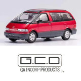 GCD 1/64 Toyota Previa RED KS-06-108