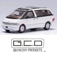 GCD 1/64 Toyota Previa White KS-016-112