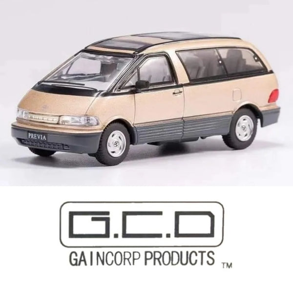 GCD 1/64 Toyota Previa GOLD KS-06-109