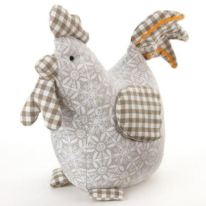 Door stopper chicken geometric pattern 