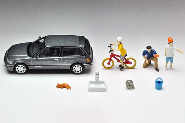 Tomytec Limited Vintage Neo 1/64 Diocolle 64 #02b Car wash 4543736314875