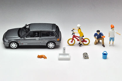 Tomytec Limited Vintage Neo 1/64 Diocolle 64 #02b Car wash 4543736314875