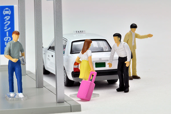 Tomytec Limited Vintage Neo 1/64 Diocolle 64 #Car Snap 04a Taxi Stand 4543736312345