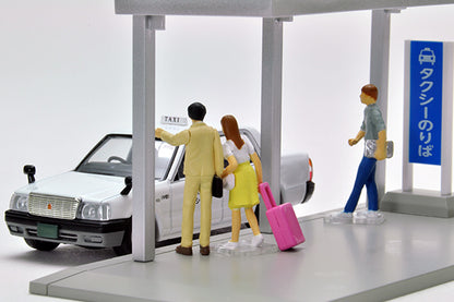 Tomytec Limited Vintage Neo 1/64 Diocolle 64 #Car Snap 04a Taxi Stand 4543736312345