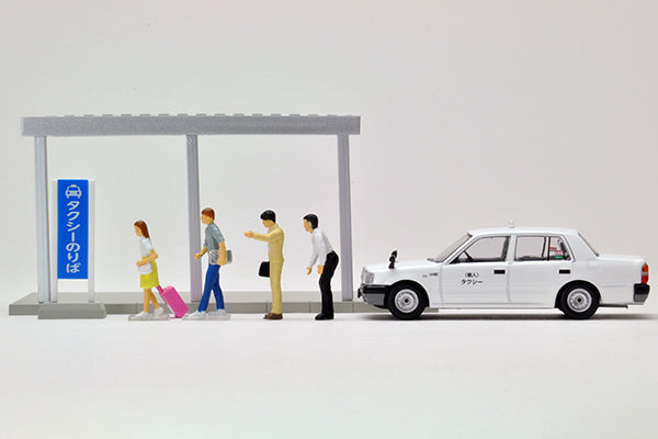Tomytec Limited Vintage Neo 1/64 Diocolle 64 #Car Snap 04a Taxi Stand 4543736312345