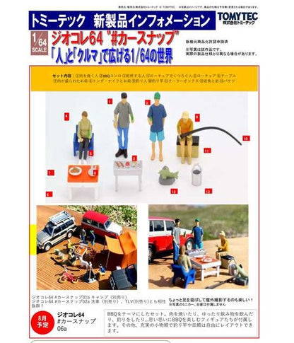 Tomytec Tomica Limited Vintage Neo1/64 Diocolle 64 Car Snap 06a BBQ